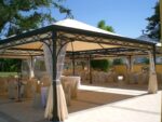 Gazebo in ferro battuto modello Topazio