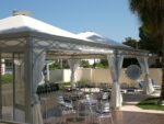 Gazebo in ferro battuto modello Topazio