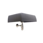 Vasca Nizza con sifone cromato