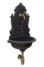 Fontana a muro Granada con rubinetto 303/B e sifone