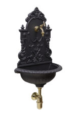 Fontana a muro Granada con rubinetto 303/L e sifone