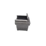 Braciere pellet in ghisa per stufa mod. Grande con cornice - immagine 3