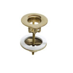 Fontana a muro Versilia rosone liberty grande 303L e sifone - immagine 2