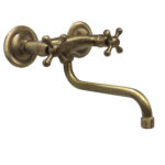 Gruppo lavello in ottone brunito RO/404