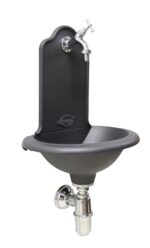 Fontana a muro Ronda con rubinetto 303/C e sifone