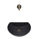 Fontana Venezia + rubinetto e sifone brunito - immagine 2