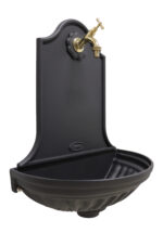 Fontana a muro Siviglia con rubinetto 303/L e margherita