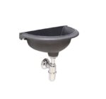 Vasca Taormina + sifone in ottone cromato