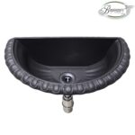 Sifone in ottone cromato con piletta - immagine 2