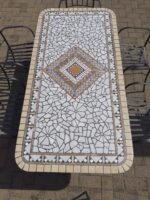 Piano in mosaico 180x90 cm