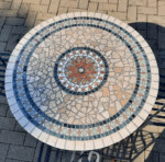 PIANO IN MOSAICO Ø100 CM - immagine 2