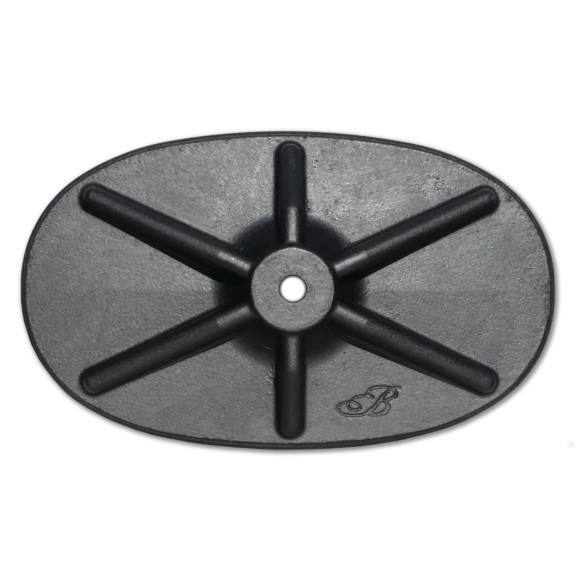 Piastra antisismica in ghisa per tiranti modello FB02