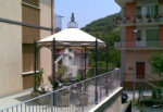 Gazebo in ferro battuto modello Rubino