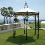 Gazebo in ferro battuto modello Rubino