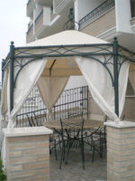 Gazebo in ferro battuto modello Rubino
