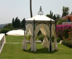 Gazebo in ferro battuto modello Rubino