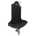 Fontana a muro Siviglia con rubinetto 303/C e sifone