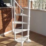 Scala a chiocciola Geometrica Ø105, Ø125, Ø145 e Ø165 cm