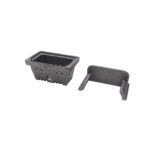 Braciere pellet Medio con cornice in ghisa per stufa - immagine 6