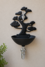 Fontana a muro Azalea con rubinetto 303/C e sifone - immagine 2