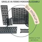 Griglia in ferro su misura