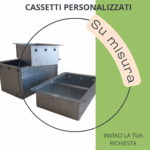 Cassetto raccogli cenere su misura
