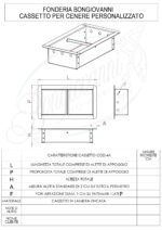 Cassetto raccogli cenere su misura - immagine 2