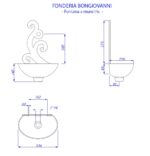 Fontana a muro Iris + 303/B - immagine 4