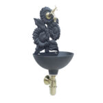 Fontana a muro Girasole + 303/L + sifone - immagine 3