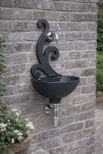 Fontana a muro Iris + 303/C e sifone - immagine 2