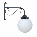 Braccio a muro Sapri con globo