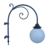 Braccio a muro Ischia50 con globo