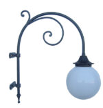 Braccio a muro Ischia50 con globo