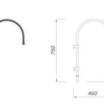 Mensola a muro Vietri 40