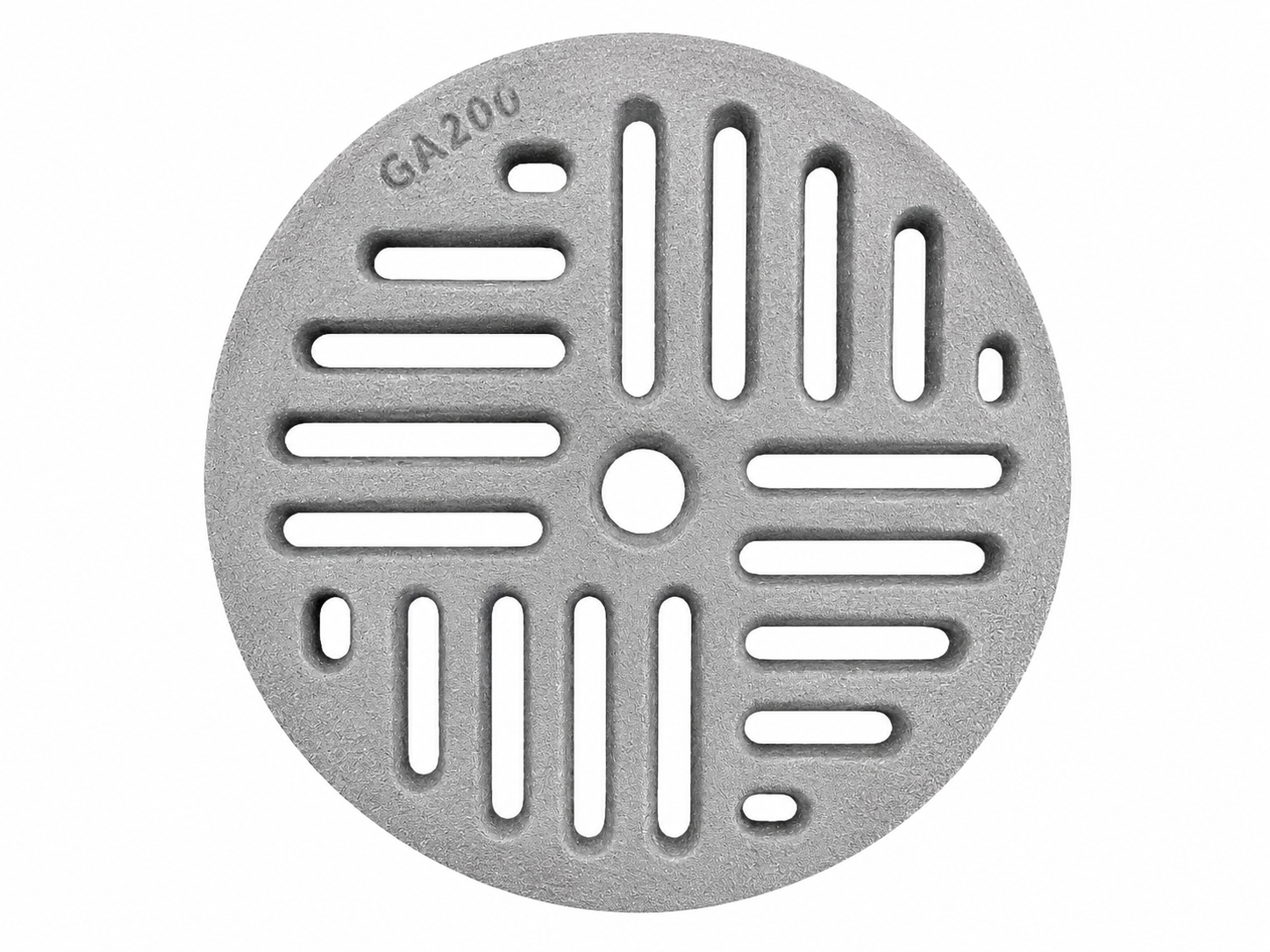 Ø200 Griglia tonda in ghisa Ø 20 cm - immagine 1