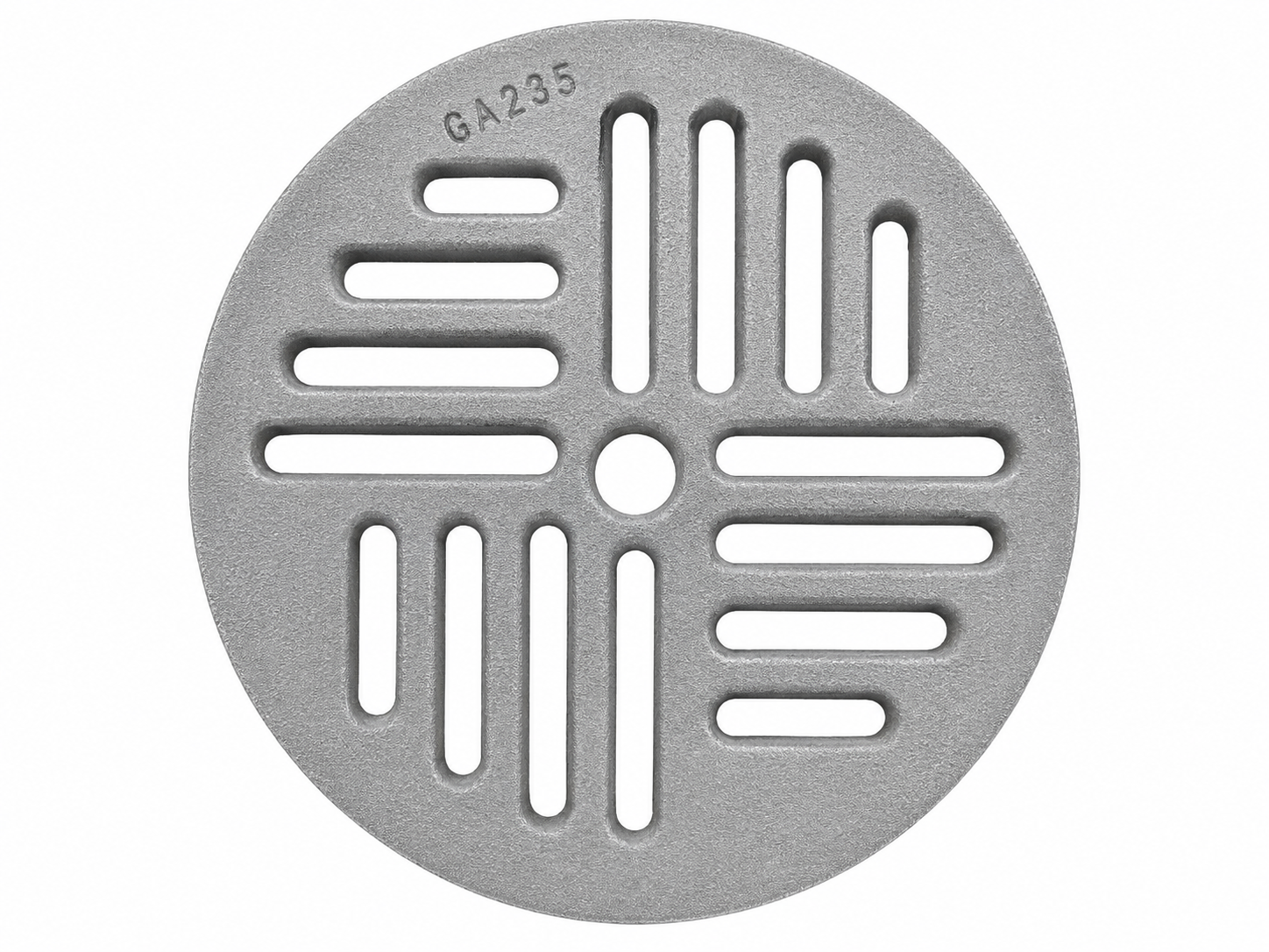 Ø235 Griglia tonda in ghisa Ø 23,5 cm - immagine 1